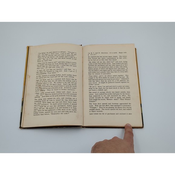 The Pirate's Treasure A Tale of the Spanish‎ Main 1926 1st Edition 8th Print VTG - Picture 12 of 16